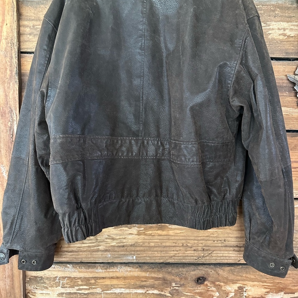 Wilson’s leather men’s bomber coat - Picture 3 of 5